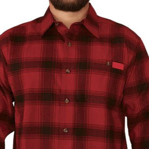 เสื้อเชิ้ตผ้าแฟลนเนลผู้ชายแบบสั่งทำปี 2026 เย็บปักถักร้อยตามสั่ง สวมใส่สบาย ไม่ยับ ระบายอากาศได้ดี เสื้อเชิ้ตผ้าแฟลนเนลผู้ชาย - Product Image 2