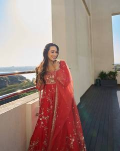 Srtlish Designer Heavy Chinon With <b>Sequins</b> Embroidery Suit Woman Fashion Manufacturer From India At Lowest Rate - Product Image 3