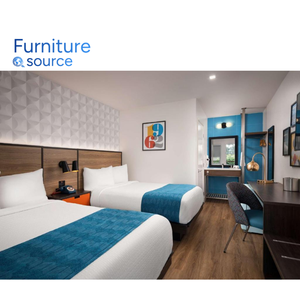 (103W x 20D x 30H) Motel moderne 6 bureaux, bureaux de travail pour hôtels peu encombrants, qualité garantie, prix de gros compétitif - Product Image 6