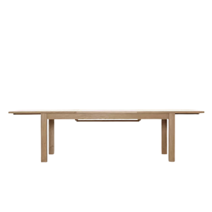 Mesa de Comedor Extensible Moderna para Exteriores, Madera de Teca Sólida, Extensión de Hoja Expandible, Ahorro de Espacio, Muebles de Jardín para Patio - Product Image 4