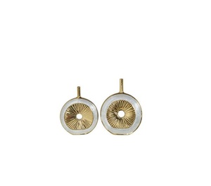 Florero de Hierro Industrial, Accesorio Decorativo Duradero para el Hogar, Diseño Moderno para Exhibición Floral en Estantes y Mesas - Product Image 5