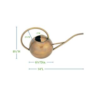 Petite arrosoir en laiton de style vintage pour plantes d'intérieur, pot d'arrosage pour la maison et le jardin - Product Image 6