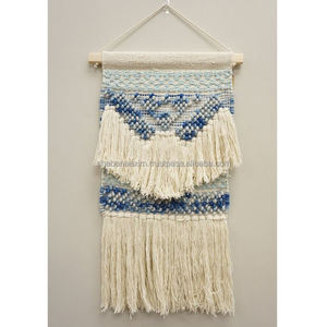 Tapiz colgante de pared tejido bohemio personalizado de alta calidad estilo moderno decoración del hogar precio - Product Image 3