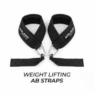 Correas de Entrenamiento AB Resistentes de la Marca Wilson Industry, con Anillos de Acero, Acolchado Suave, Elasticidad Moderada, para Gimnasio en Casa - Product Image 1