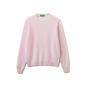 เสื้อสเวตเตอร์คอกลมสำหรับผู้หญิง สีพื้น แขนยาว สวมใส่สบาย เหมาะสำหรับฤดูใบไม้ร่วง ผลิตจากผ้าขนสัตว์ผสม ระบายอากาศได้ดี ไม่เป็นขุย ทรงปกติ - Product Image 3