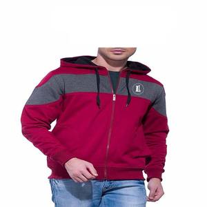 Sudadera con Capucha Retro Personalizada para Hombre, Otoño Invierno, con Cierre, Manga Larga, Algodón, Disponible en Tallas Grandes - Product Image 1