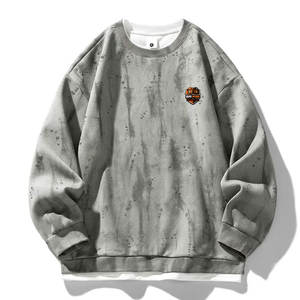 Sweat-shirt à coupe régulière surdimensionné, 100% coton, écologique, confortable, style ample, tissu doux, parfait pour les tenues décontractées d'hiver - Product Image 1