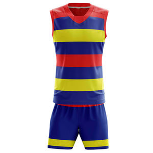 Conjunto de camiseta de baloncesto unisex de color arcoíris, uniforme de poliéster transpirable para adultos con estampado de sublimación blanco y morado - Product Image 3