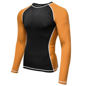 Camiseta de Compresión Transpirable de Manga Larga con Estampado Digital Personalizable, Ligera, de Secado Rápido y Corte Ajustado para Artes Marciales - Product Image 1