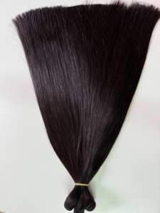 ผมต่อเรมี่แบบลอนธรรมชาติ ลอนลึก 100% ผมแท้ ดับเบิ้ลดรอว์น วีร์จิ้น เกรดพรีเมียม แบบเย็บสองชั้น - Product Image 2