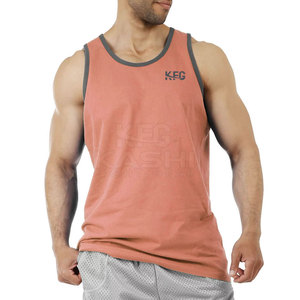 Débardeur homme en coton, design classique, confort optimal, idéal pour l'exercice, la course à pied, le yoga et l'usage quotidien. - Product Image 3