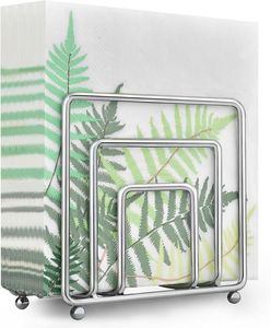 Porte-serviettes en métal de style industriel pour comptoirs de cuisine modernes, tables à manger et accessoires élégants pour cafés - Product Image 3
