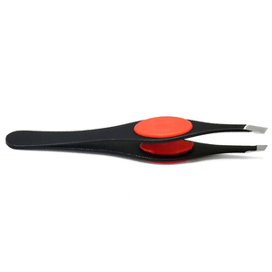 Pinzas Profesionales Hechas a Mano de Acero Inoxidable de Grado Médico con Punta Recta para Cejas, Vello Encarnado y Eliminación de Puntos Negros - Product Image 3