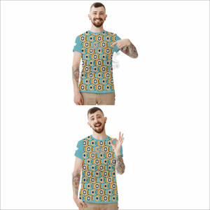 เสื้อยืดพิมพ์ลายแบบสั่งทำทรงหลวมสำหรับผู้ชาย เสื้อยืดผู้ชายคุณภาพสูง เสื้อยืดผู้ชายผ้าฝ้าย 100% - Product Image 5