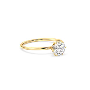 REYES Manufacturer 925 Sterling Silver GRA Certified Moissanite Hidden Halo Ring Luxury Engagement Wedding <b>Gift</b> Solitaire Rings - Product Image 5