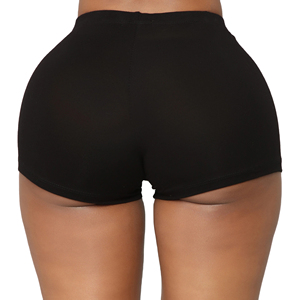 Women's Low Waist Trainer <b>Legging</b> <b>Booty</b> Board Shorts Waterproof Eco-Friendly Breathable Terry Fabric Slimming Workout Yoga Logo - Product Image 6