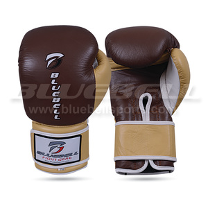 Guantes de Boxeo de Cuero para Hombre, Nuevo Estilo, con Logotipo Personalizado, Antideslizantes y con Correa de Muñeca Ajustable - ¡Oferta! - Product Image 6