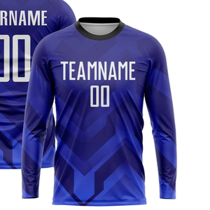 เสื้อฟุตบอลแบบกำหนดเองสำหรับทีม ชุดแข่งขันฟุตบอลแขนสั้น ระบายอากาศได้ดี แห้งเร็ว ชุดกีฬาสำหรับสโมสรและทีม - Product Image 2