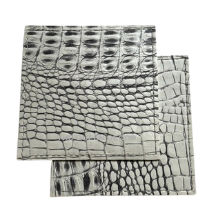 Posavasos de Aluminio con Textura de Cocodrilo, Duradero y de Calidad, para Decoración de Cocina y Accesorios para el Hogar - Product Image 1