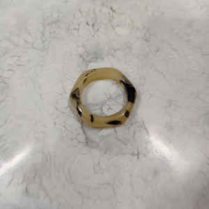 Personnalisé Élégant Résine Mariage Serviette Anneaux De Luxe Moderne Unique Élégant Vintage Fantaisie À La Main Personnalisé Corne Lumineuse Couleur - Product Image 4