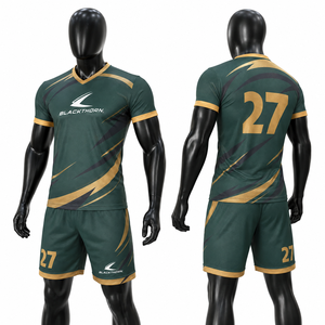 เสื้อฟุตบอลแบบแห้งเร็ว 100% โพลีเอสเตอร์ พิมพ์ลายเต็มตัว ปี 2026 พร้อมชื่อผู้เล่น ชุดฟุตบอล - Product Image 1