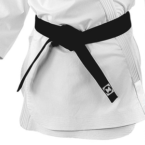Uniforme de Karate Blanco 100% Algodón, Duradero, Corte Regular, Unisex para Adultos, Conjunto de Ropa de Artes Marciales con Franjas Azules en los Hombros - Product Image 3