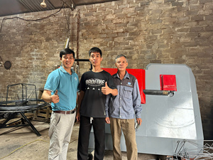 Factory Price 6-12mm <b>U</b>-<b>bolt</b> Bending Machine for Rebar Steel Rod Bender Metal bar Bender - CHIHO - Product Image 2