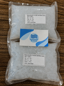 Cubes de gelée de coco Nata de Coco blancs halal en vrac, à texture stable, pour boissons, desserts et transformation alimentaire - Product Image 2