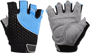 Guantes Deportivos Unisex Transpirables de la Mejor Calidad, Soporte para Muñeca, Agarre de Silicona Antideslizante, Poliéster Ligero, Sin Dedos, de Secado Rápido - Product Image 2