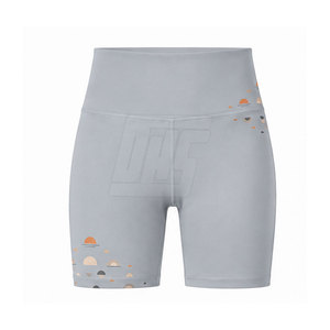 Shorts de Ciclismo de Cintura Alta a la Moda para Mujer, Tela Elástica, Ideales para Gimnasio, Entrenamiento, Running y Yoga - Product Image 2