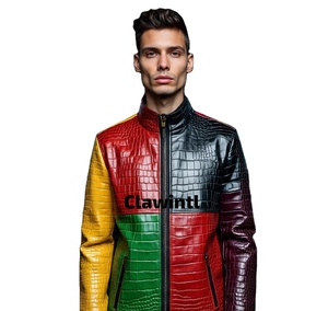 Vestes en peau exotique en gros |   Fabricant de cuir de crocodile véritable - Product Image 1