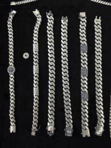 Custom 925 Sterling Silver Cuban Chain <b>Link</b> Necklace Geometric Pattern Hip Hop Unisex Everyday Wear Vintage Silver Jewelry - Product Image 6