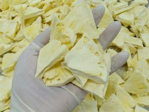 OEM Freeze-dried Pineapple FD Processed Pineapple Slices For Food Topping Snacks Custom Logo Vietnam <b>Sweet</b> Freeze Dry Pineapple - Product Image 2