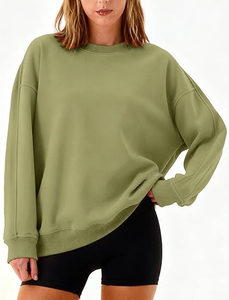 Sweat-shirts pour femmes surdimensionnés très tendance, vente en gros, bonne qualité, manches longues, pour le streetwear - Product Image 2