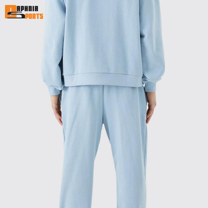 Conjunto Deportivo Informal Ligero de Dos Piezas para Hombre, Transpirable, 100% Algodón, Color Sólido, Sudadera con Capucha y Pantalones Deportivos para Gimnasio, a la Moda - Product Image 3