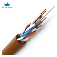 Harga Kompetitif Kabel Ethernet UTP Cat5e 24awg 4 Pasang 305m dengan Jaket PVC/LSZH untuk Penggunaan Dalam Ruangan