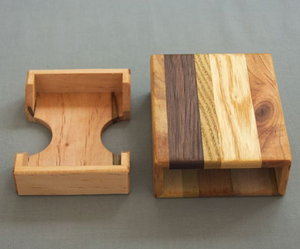 Wood Pocket <b>Card</b> Holder Wood Business And Playing <b>Card</b> Case Acacia Wood Name <b>Card</b> Holder At Lowest Price - Product Image 4