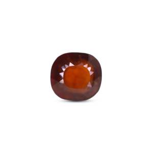 Handcrafted 55 Carat Natural Hessonite Gomed Oval Cabochon Loose Gemstone for Jewelry - Product Image 1