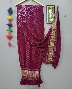 Premium Quality Gajji Silk Bandhani Dupatta with Traditional Pattern - Product Image 3