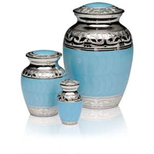 Classic Brass <b>Keepsake</b> Urn for Human Ashes - Small Decorative Metal Funeral Urns - Memorial Cremation Urns for Adult & Pet Ashes - Product Image 5