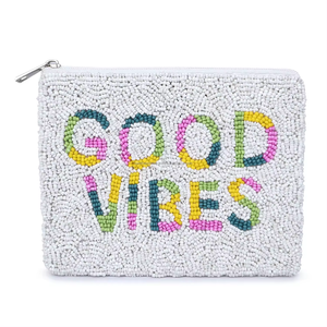 Bohemian Seed Bead Clutch Monederos Tribal Inspirado Moda Beaded Clutch Saco - Product Image 4