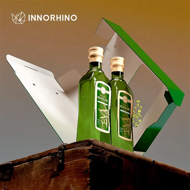 Leere Olivenöl spender Glasflaschen für Olivenöl Geschenkset INNORHINO