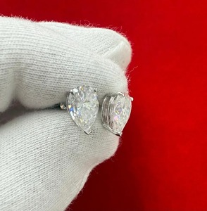 Pendientes de Perlas de Agua Dulce en Forma de Pera de 1.00 Ct a 5.00 Ct con Cierre a Presión, Estilo Vintage, para Regalos de Boda y Fiesta - Product Image 2