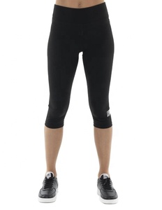 Pantalones Capri de Cintura Alta para Mujer, Leggings Deportivos 3/4, Logotipo Bordado, Transpirables, Tejidos, Estampados, con Costuras Personalizadas - Product Image 2