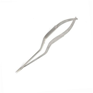 Microtijeras de Acero Inoxidable de Alta Calidad, Reutilizables, Forma de Bayoneta, Instrumentos de Microcirugía de Precisión Superior para Trabajos Delicados - Product Image 2