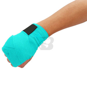 2 Rolls High Quality PU Moisture Wicking Boxing <b>Hand</b> Wraps with for Closure & Customizable Colors & Logos for MMA Training - Product Image 2