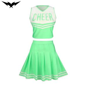 Bigetron Sports, vente en gros d'uniformes de cheerleading de haute qualité, imprimés par transfert thermique, en spandex/polyester, chemises et hauts pour adultes - Product Image 1
