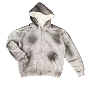Sudadera con Capucha para Hombre, Mezcla de Algodón Grueso, Premium, con Forro Polar, para Invierno, Sudadera con Capucha Personalizada con Logotipo, Estilo Urbano - Product Image 1