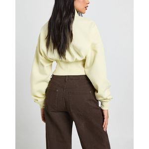 Vente Flash : Sweat à Capuche Zippé pour Filles, Style Collège, avec Logo Brodé, en Coton Pur Haut de Gamme, Idéal pour le Sport, la Course et le Fitness - Product Image 6