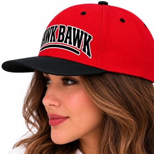 หมวกแก๊ปแบบ Snapback สำหรับทุกเพศ ปรับขนาดได้ พร้อมขอบหมวกสีตัดกัน เหมาะสำหรับสตรีทแวร์สมัยใหม่ แฟชั่นลำลอง กิจกรรมกลางแจ้ง และไลฟ์สไตล์ประจำวัน - Product Image 3